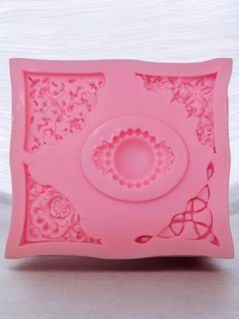 Pink Decorative Silicone Mold